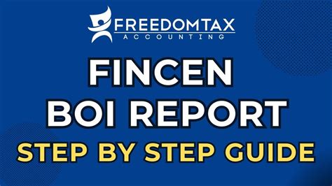 how do i file a boi report with fincen