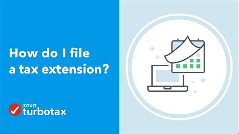 how do i file for a tax extension turbotax