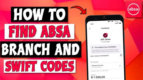 how do i find my absa swift code