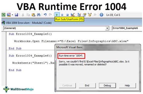 how do i fix error 1004 in vba
