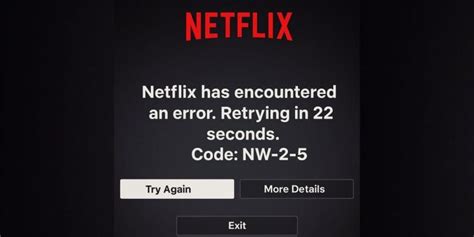 how do i fix error code nw-2-5 on netflix