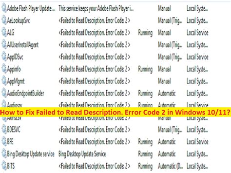 How Do I Fix Failed To Read Data