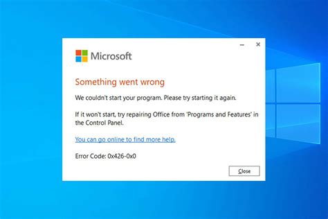how do i fix microsoft office error code 0x426 0x0