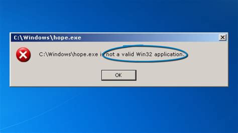 how do i fix not a valid win32 application