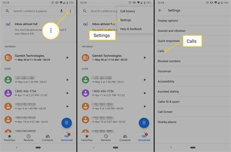 how do i forward calls to voicemail on android