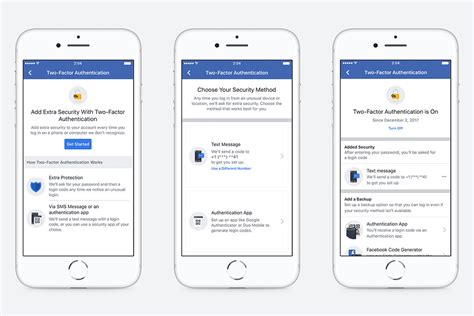 how do i get an authenticator code for facebook