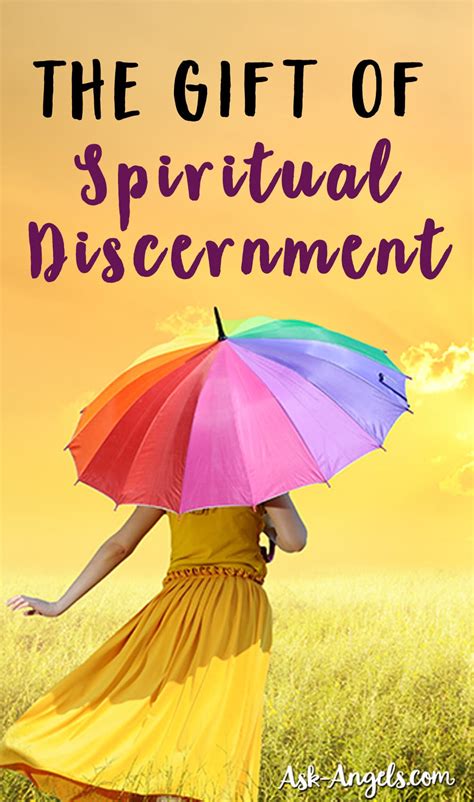 how do i get the gift of discernment