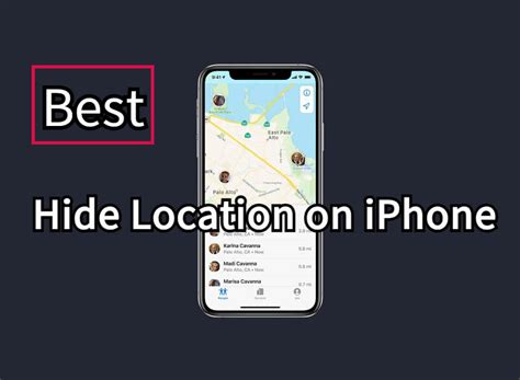 how do i hide my location on iphone