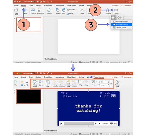 how do i insert a slide into a powerpoint presentation