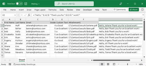 how do i mail merge email addresses from excel to outlook