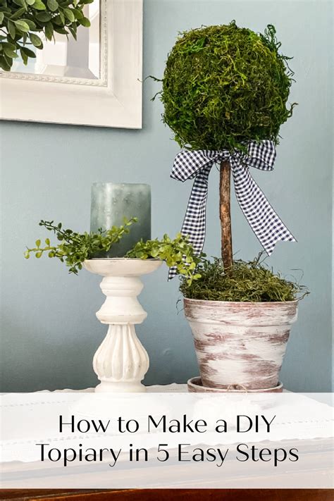 How Do I Make A Topiary Tree