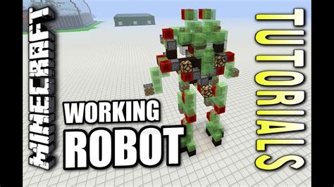 How Do I Make A Working Robot In Minecraft