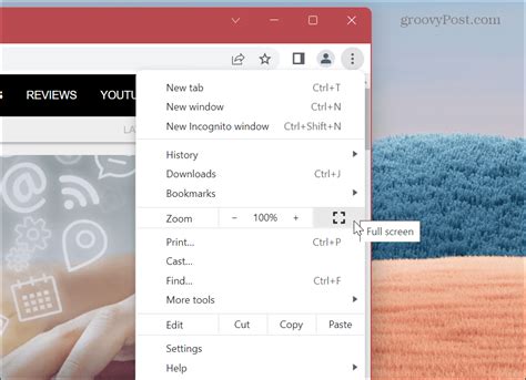 how do i make chrome open automatically in full screen
