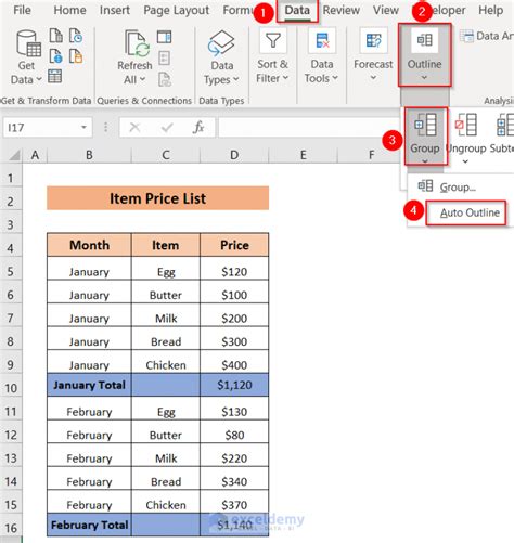 how do i make collapsible rows in excel