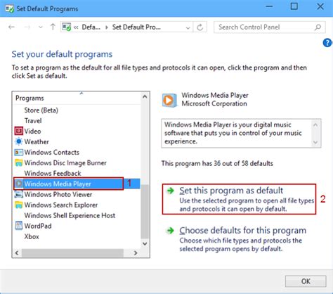 how do i make excel my default program in windows 10