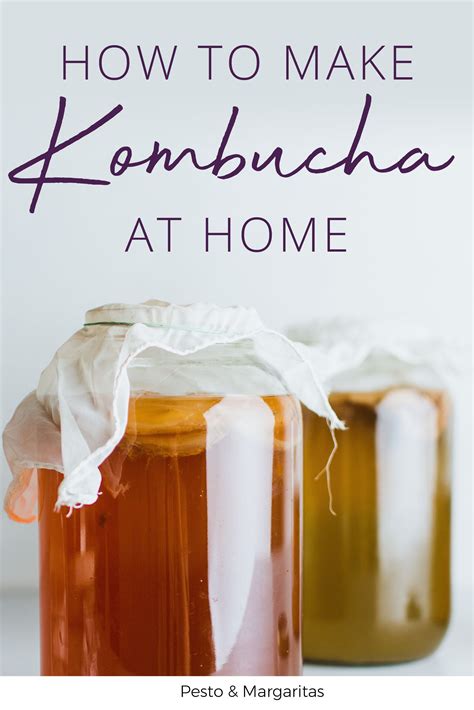 how do i make kombucha at home