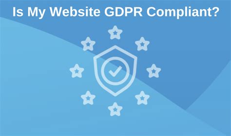 how do i make my website gdpr compliant