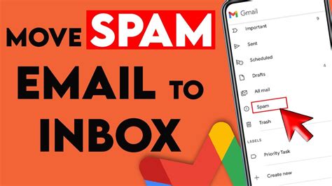 how do i move emails from spam to inbox permanently