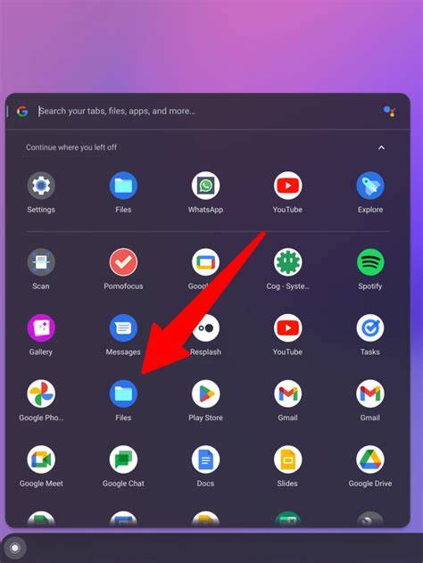 how do i open a file on my chromebook