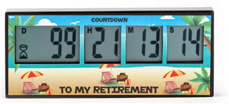 how do i put a retirement countdown clock on my desktop
