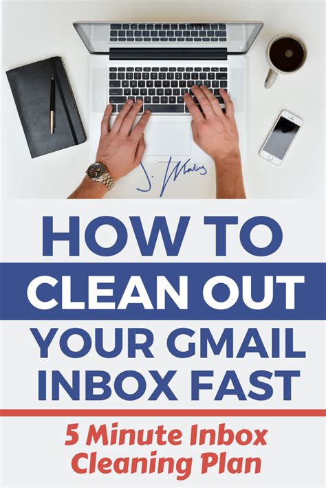 how do i quickly clean out my email inbox