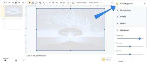 how do i remove background from image in google slides