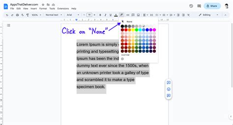 how do i remove the background of an image in google docs