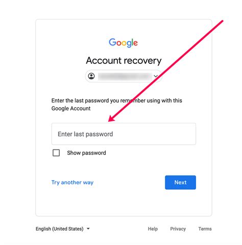 how do i reset my gmail password with verification code