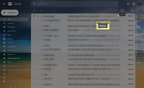 how do i reverse the order of emails in gmail