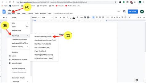 how do i save a document into google docs
