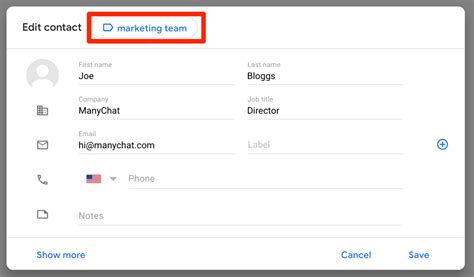 how do i save a group email list in gmail