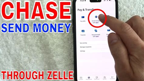 how do i send money through zelle chase