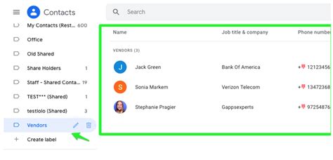 how do i share a group contact list in gmail