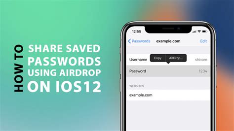 how do i share passwords between apple devices