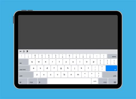 how do i switch from on screen keyboard to external keyboard on ipad