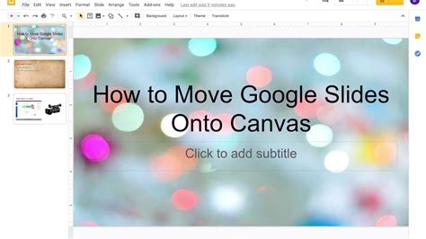 How Do I Upload Google Slides To Canvas