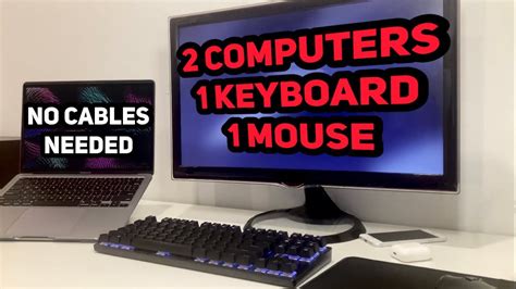 How Do I Use One Wireless Mouse And Keyboard For Two Computers