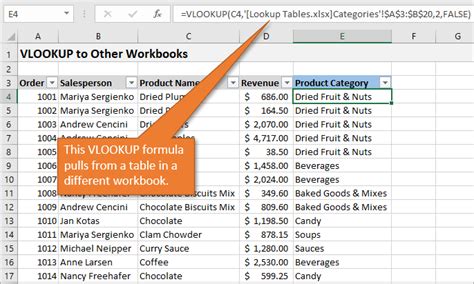 how do i use vlookup to pull data from another workbook