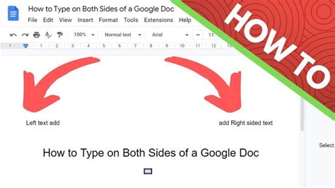 how do i write on google docs