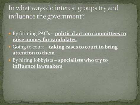 Unlock Your Influence: How Interest Groups Work for Maximum Impact