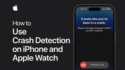 how do iphones detect a crash