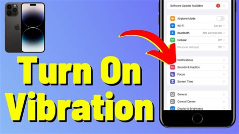 how do iphones vibrate