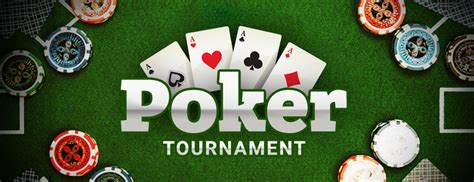 how do poker tournaments work