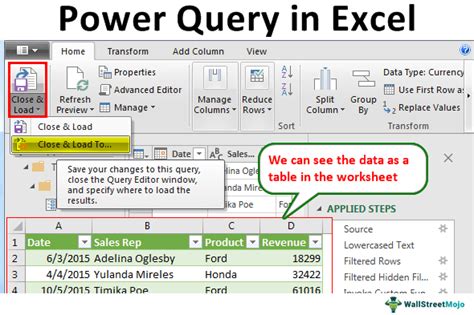 How Do Power Queries Work In Excel