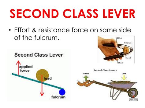 How Do Second Class Levers Make Work Easier