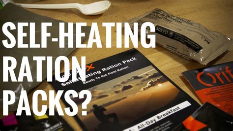 How Do Self Heating Ration Packs Work