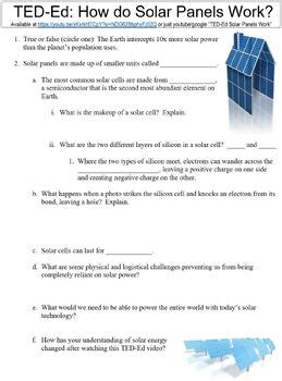 How Do Solar Panels Work Ted Ed