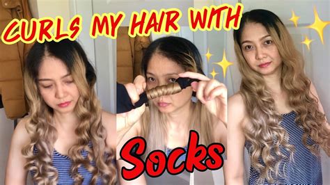 The How Do U Curl Your Hair With Socks For Hair Ideas