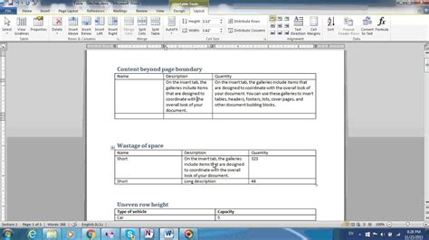 How Do You Adjust The Height Of A Table In Word