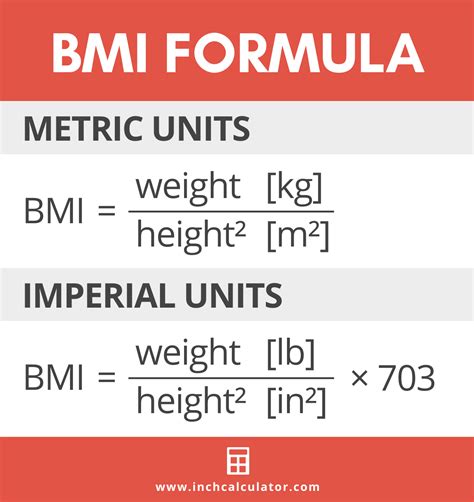 how do you calculate bmi using height and weight